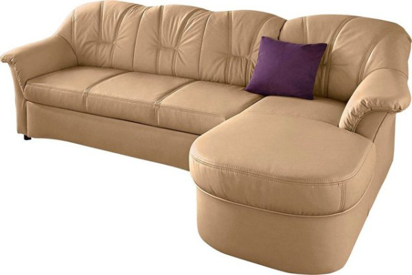 DOMO collection Ecksofa Flores Schlafsofa, B/T/H: 233/142/86 cm