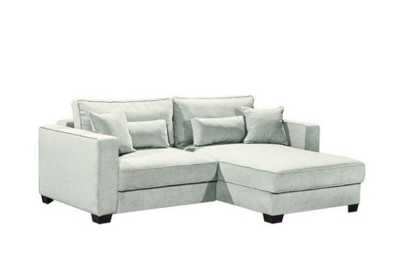 ED EXCITING DESIGN Ecksofa, Melvin Ecksofa Polstergarnitur Sofagarnitur 200x140 cm Türkis