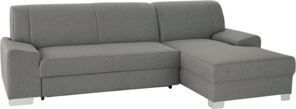 DOMO collection Ecksofa Anzio, wahlweise mit Bettfunktion und Federkern