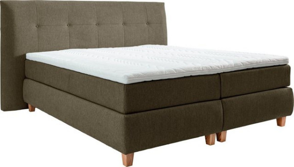 ADA trendline Boxspringbett Luella, ADA trendline Boxspringbett, inkl. Matratze und Viscoschaum-Topp