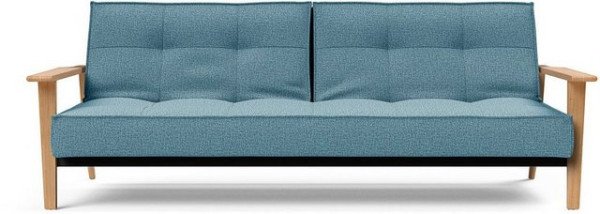 INNOVATION LIVING ™ Schlafsofa Splitback Frej, mit Armlehnen, in skandinavischem Design