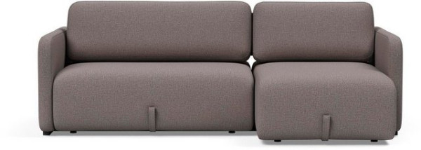 INNOVATION LIVING ™ Schlafsofa, integrierte Holzplatte, ausziehbare Sitzflächen