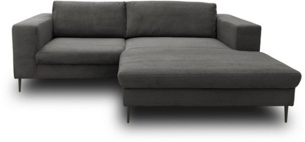 DOMO collection Ecksofa Modica, moderne Optik mit großzügiger Recamière, auch in Cord