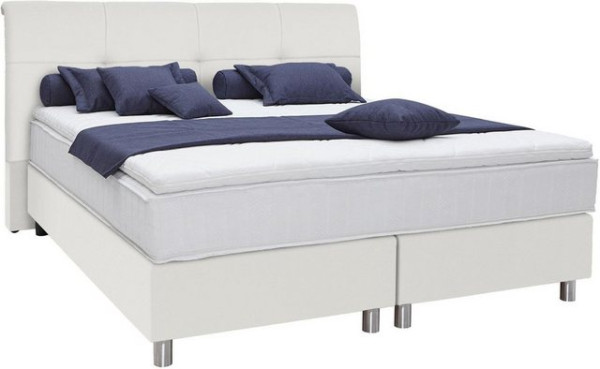 ADA trendline Boxspringbett Fara, mit getuftetem Kopfteil