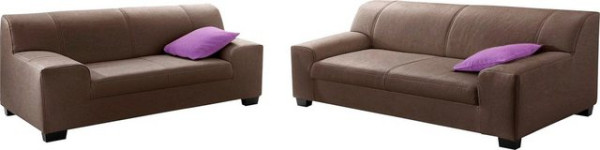 DOMO collection Polstergarnitur Amando, (Spar-Set), bestehend aus 2er- und 3er-Sofa