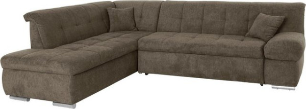 DOMO collection Ecksofa Mona, wahlweise mit Bett- und Armlehnfunktion