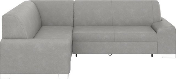 DOMO collection Ecksofa Anzio, Wahlweise mit Bettfunktion und Federkern