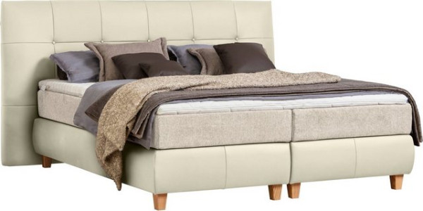 ADA trendline Boxspringbett Luella, ADA trendline Boxspringbett, inkl. Matratze und Viscoschaum-Topp