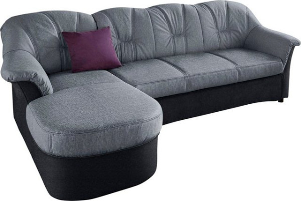 DOMO collection Ecksofa Flores Schlafsofa, B/T/H: 233/142/86 cm