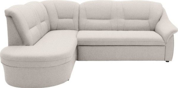 DOMO collection Ecksofa Faenza, DOMO collection Ecksofa, mit Ottomane, wahlweise mit Bettfunktion