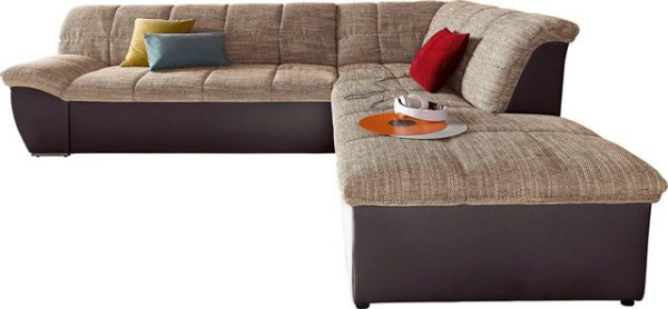 DOMO collection Ecksofa Splash, wahlweise mit Bettfunktion