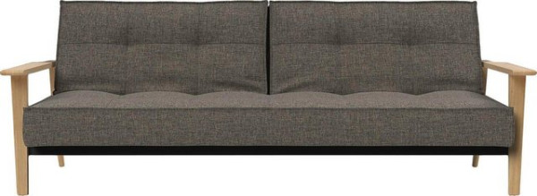 INNOVATION LIVING ™ Schlafsofa Splitback Frej, mit Armlehnen, in skandinavischem Design