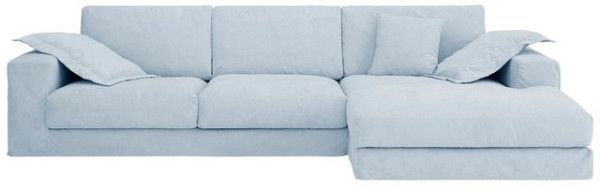 3C Candy Ecksofa Asbury, mit abnehmbarer Husse