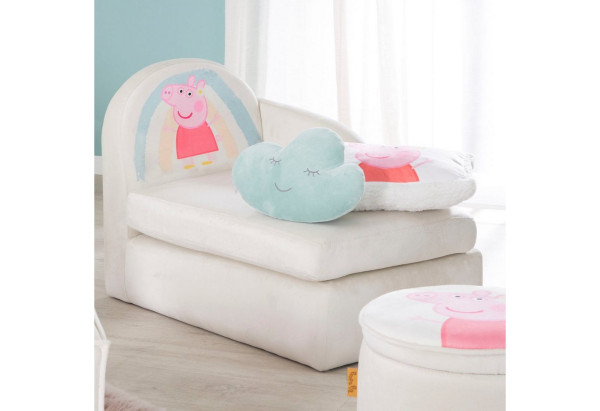 roba® Kindersofa Peppa Pig, mit seitlicher Armlehne