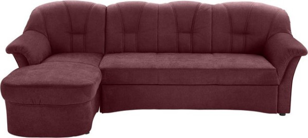 DOMO collection Ecksofa Papenburg, in großer Farbvielfalt, wahlweise mit Bettfunktion