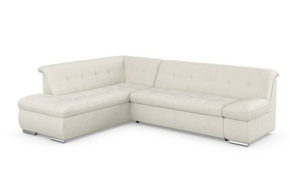 DOMO collection Ecksofa Mona, wahlweise mit Bett- und Armlehnfunktion