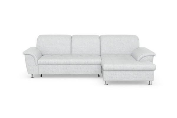 DOMO collection Ecksofa Franzi Steppung im Sitzbereich B7T/H: 278/162/80 cm, Schlafsofa, wahlweise m