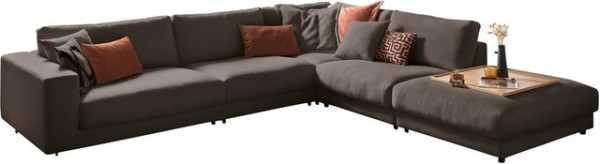 3C Candy Ecksofa Enisa II, incl. 3 Flatterkissen, wahlweise mit Flecken-Schutz-Bezug Easy care