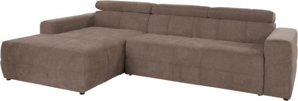 DOMO collection Ecksofa Brandon große Ausführung B/T/H: 289/177/80 cm