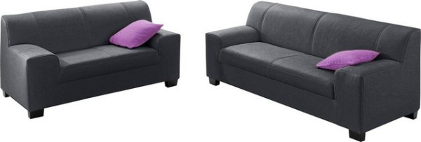 DOMO collection Polstergarnitur Amando, (Spar-Set), bestehend aus 2er- und 3er-Sofa