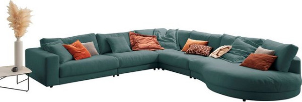 3C Candy Ecksofa Enisa II, incl. 3 Flatterkissen, wahlweise mit Flecken-Schutz-Bezug Easy care