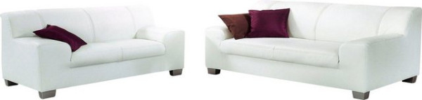 DOMO collection Polstergarnitur Amando, (Spar-Set), bestehend aus 2er- und 3er-Sofa