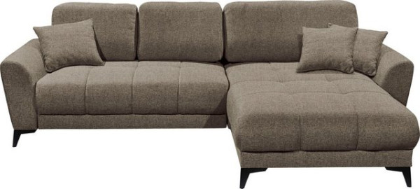 ED EXCITING DESIGN Ecksofa Bern, 2 Teile, frei im Raum stellbar, mit Bettkasten, mit Schlaffunktion