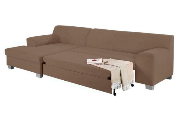 DOMO collection Ecksofa Amando, wahlweise mit Bettfunktion