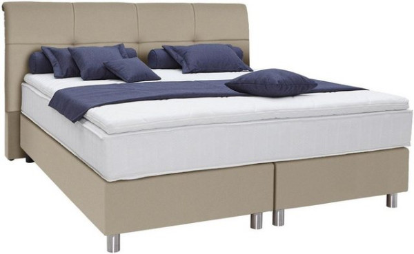 ADA trendline Boxspringbett Fara, mit getuftetem Kopfteil