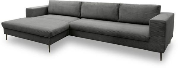 DOMO collection Ecksofa Modica, moderne Optik mit großzügiger Recamière, auch in Cord