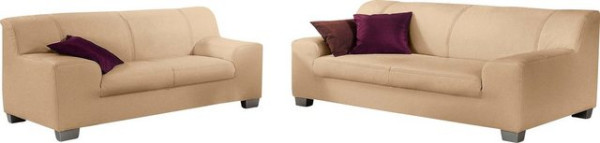 DOMO collection Polstergarnitur Amando, (Spar-Set), bestehend aus 2er- und 3er-Sofa