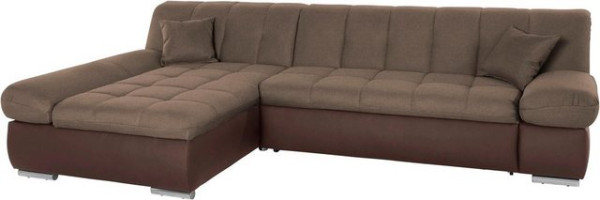 DOMO collection Ecksofa Mona, wahlweise mit Bettfunktion