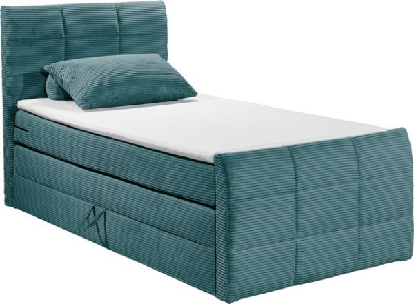 ED EXCITING DESIGN Boxspringbett Bolivia, harte Seite mit Kokosmatte, weiche Seite mit Filzabdeckung