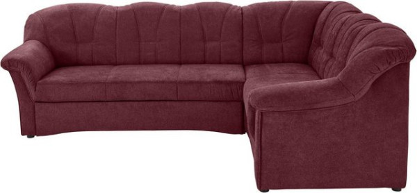 DOMO collection Ecksofa Papenburg B/T/H: 242/190/84 cm, wahlweise mit Bettfunktion, Langer Schenkel