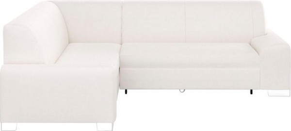 DOMO collection Ecksofa Anzio, Wahlweise mit Bettfunktion und Federkern