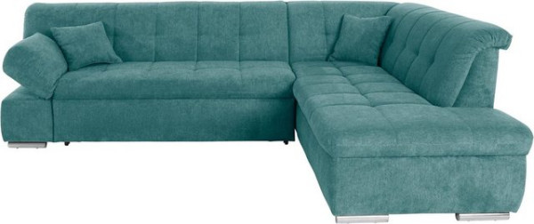 DOMO collection Ecksofa Mona, wahlweise mit Bett- und Armlehnfunktion