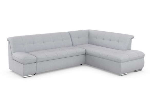 DOMO collection Ecksofa Mona, wahlweise mit Bett- und Armlehnfunktion