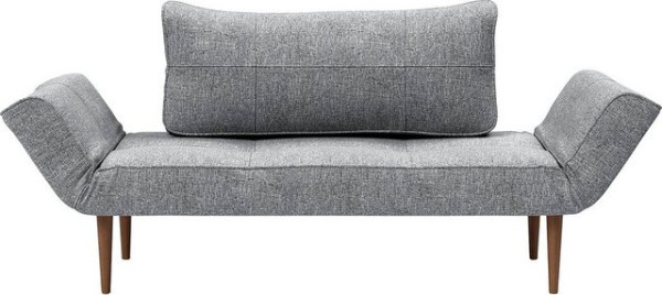 INNOVATION LIVING ™ Schlafsofa Zeal, im Scandinavian Design, Styletto Beine, inklusive Rückenkissen