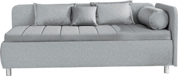 ADA trendline Schlafsofa Kiana, mit Bettkasten und Zierkissen, Liegefläche 90/200 cm oder 100/200 cm