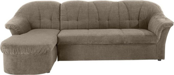 DOMO collection Ecksofa Pegnitz, wahlweise mit Bettfunktion