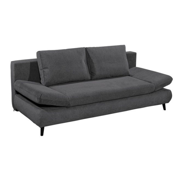 Black Red White Schlafsofa Schlafsofa SUNNY Klappsofa mit Schlaffunktion in Anthrazit ca. 212 x 88 x