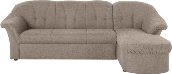 DOMO collection Ecksofa Pegnitz, wahlweise mit Bettfunktion