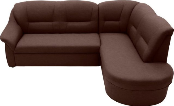 DOMO collection Ecksofa Faenza, DOMO collection Ecksofa, mit Ottomane, wahlweise mit Bettfunktion