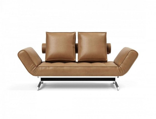 INNOVATION LIVING ™ 3-Sitzer Ghia Schlafsofa, eine große Liegefläche mit geringer Stellfläche, beids