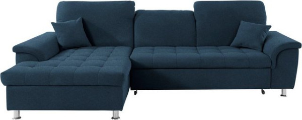 DOMO collection Ecksofa Franzi, wahlweise mit Kopfteilverstellung (dann Tiefe: 170 cm)