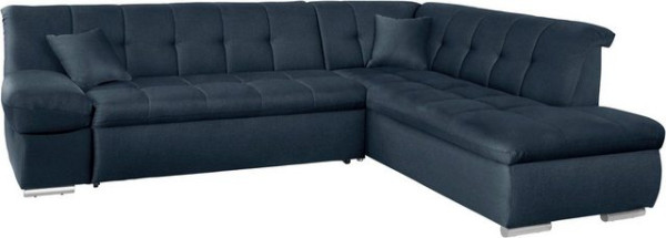 DOMO collection Ecksofa Mona, wahlweise mit Bett- und Armlehnfunktion