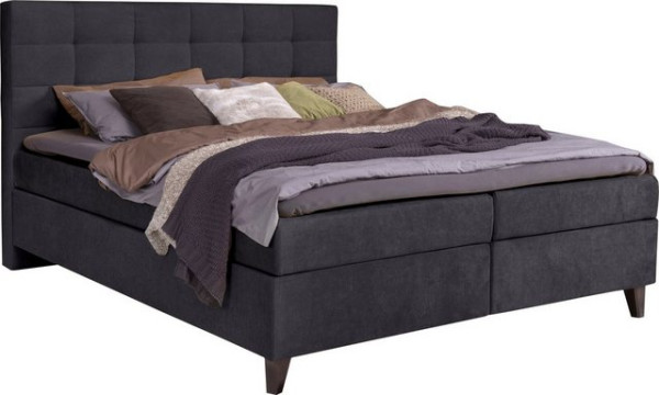 ADA trendline Boxspringbett Neomi, inklusive Matratze und Topper