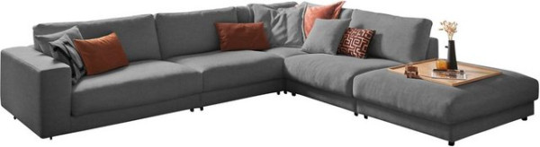 3C Candy Ecksofa Enisa II, incl. 3 Flatterkissen, wahlweise mit Flecken-Schutz-Bezug Easy care