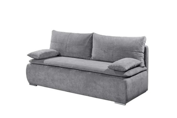 ED EXCITING DESIGN Schlafsofa, Jana Schlafsofa 208x95 cm Sofa Couch Schlafcouch Dunkelgrau