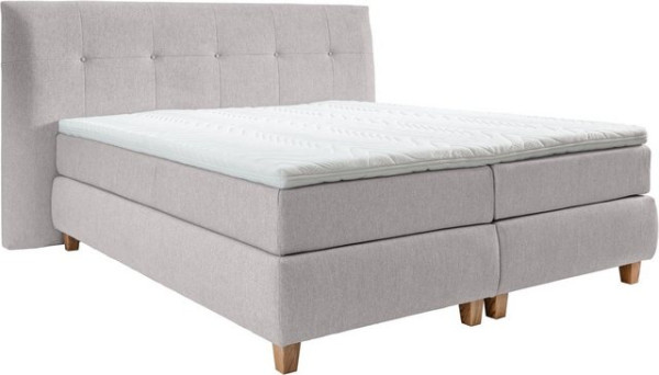 ADA trendline Boxspringbett Luella, ADA trendline Boxspringbett, inkl. Matratze und Viscoschaum-Topp